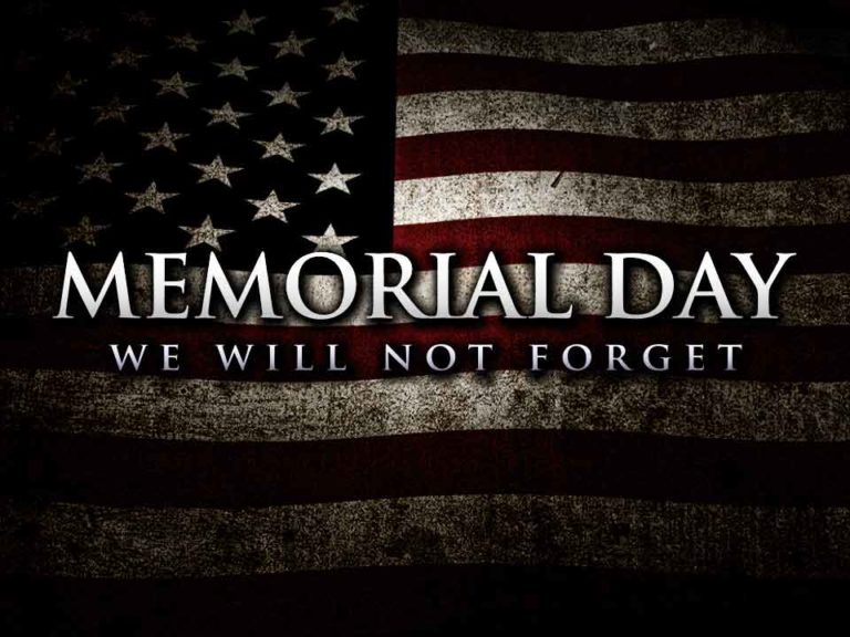 Memorial day we will never forget 